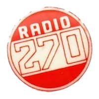 Radio 270 lapel badge