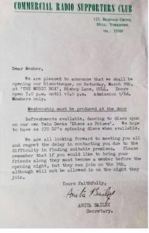 CRSC Letter re first disco