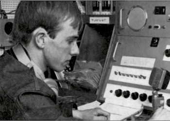 Andy Krik in Radio 270 studio