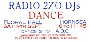 Poster for DJs dance in colour
