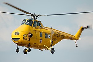 Whirlwind helicopter from RAF Leconfield 