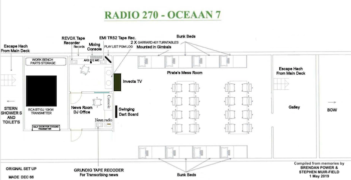 Oceaan 7 General Arrangement plan 
