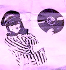 record and a Radio 270 gogo girl